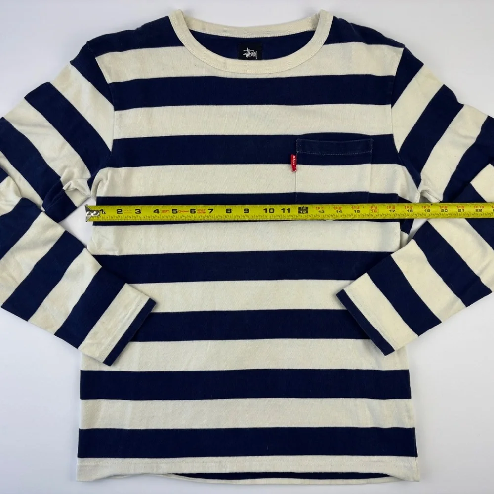 Vintage Striped Stussy Long sleeve - Picture 3 of 5